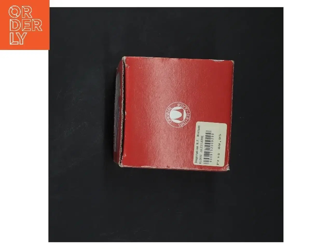 Billede 5 - Glasklokke med grøn sløjfe fra Walther-Glas (str. 10 cm)