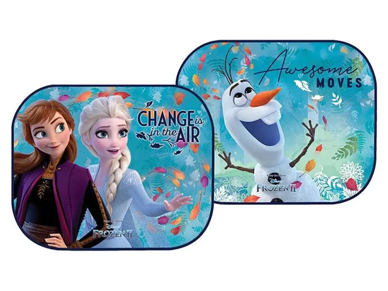 Billede 1 - Disney solbeskytter Frozen 2 stk. 44x35 cm