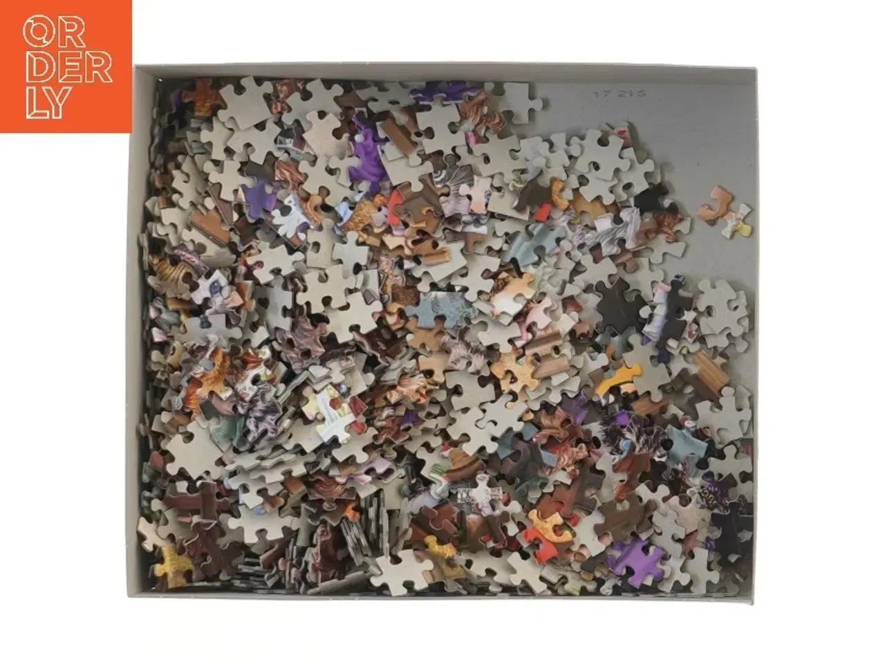 Billede 2 - 1000-brikkers puslespil med dukker og katte fra King (str. 1000 brikker 68x49 cm)