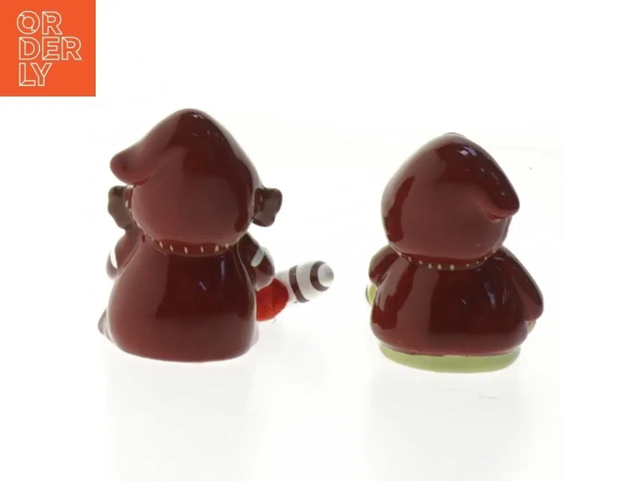 Billede 2 - Keramiske nissefigurer (str. 8 cm)