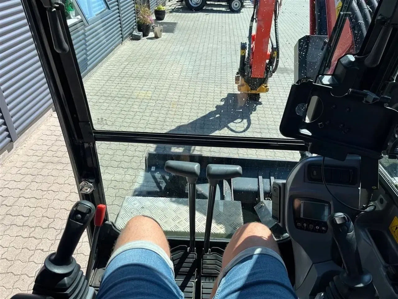 Billede 14 - Kubota KX080-4 Rotortilt, Centralsmørring og 3D Maskinstyring GPS