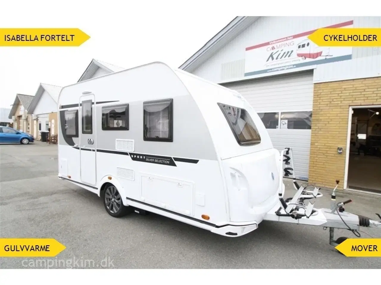 Billede 1 - 2021 - Knaus Sport 400 QD Silver Selection   LILLE LET VOGN MED FORTELT, MOVER OG GULVVARME.