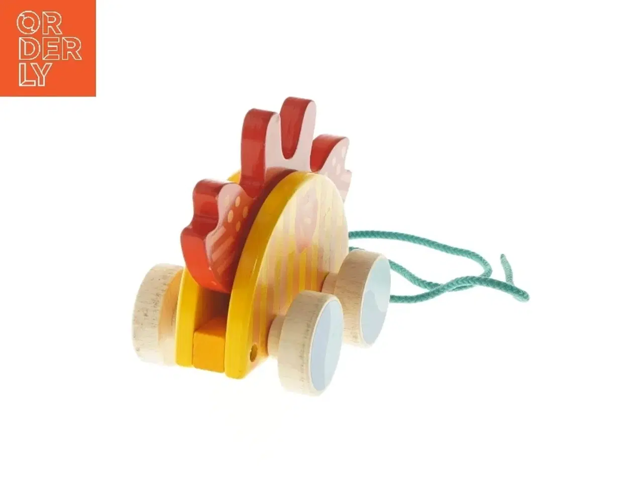 Billede 3 - Trækkedyr legetøj fra Goki (str. 12x8,5x17 cm)