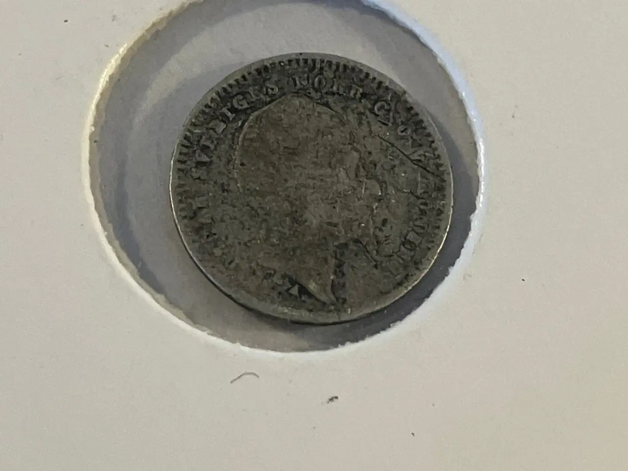 Billede 2 - 10 øre 1857 Sweden