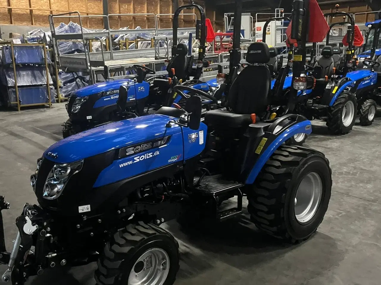 Billede 2 - Solis H26 HST Industrihjul og Frontlift