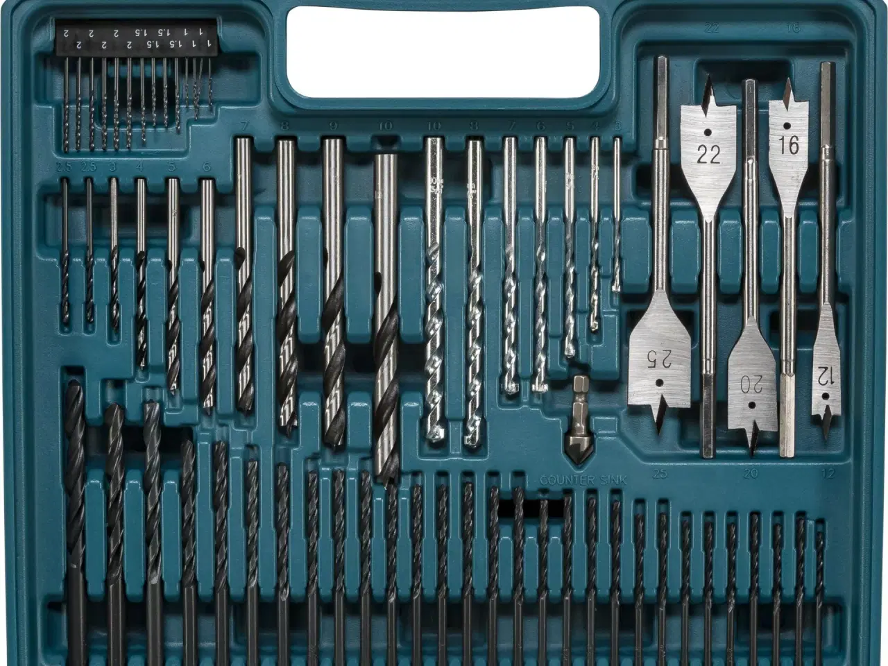 Billede 4 - Bor- og bitssæt Makita E-11689 – 256 dele