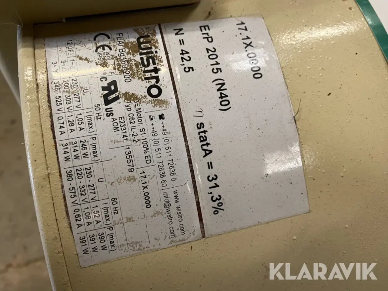 Billede 3 - Elmotor med gear