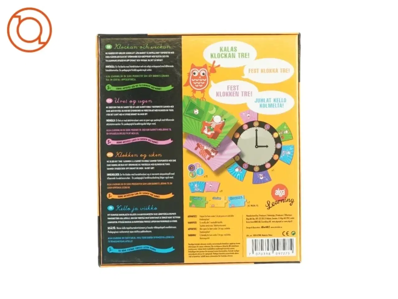Billede 2 - Learning uret og ugen (spil)