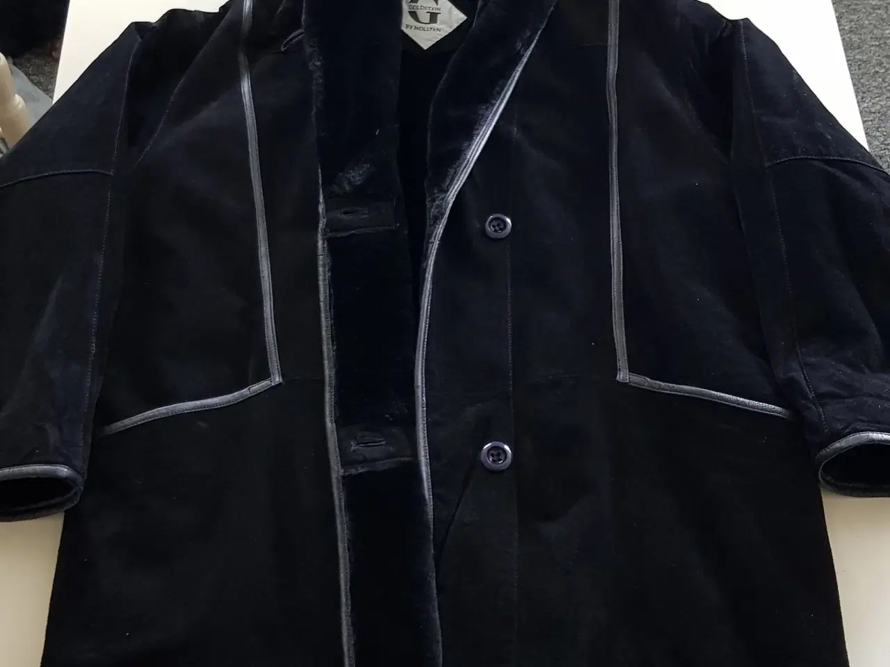 Billede 3 - Læder frakke str.44 GOLDSTEIN BY MOLLTAN