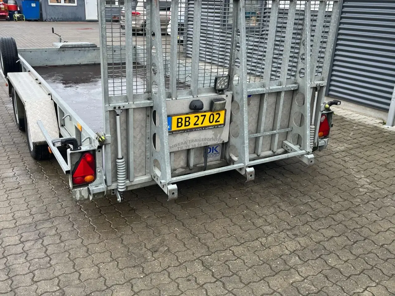 Billede 3 - Ifor Williams gp147 430cm lang maskintrailer