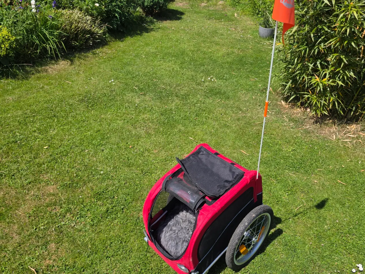 Billede 5 - Trixie Hunde cykeltrailer - Small 38 x 37 x 58 cm 