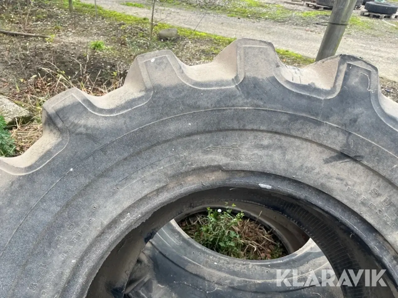 Billede 5 - Dæk Goodyear Super grip til rendegraver 2 styk