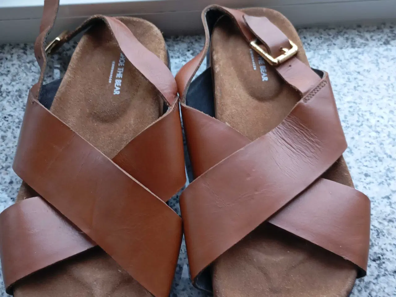 Billede 1 - Sandaler med blød indersål. Str. 38/39