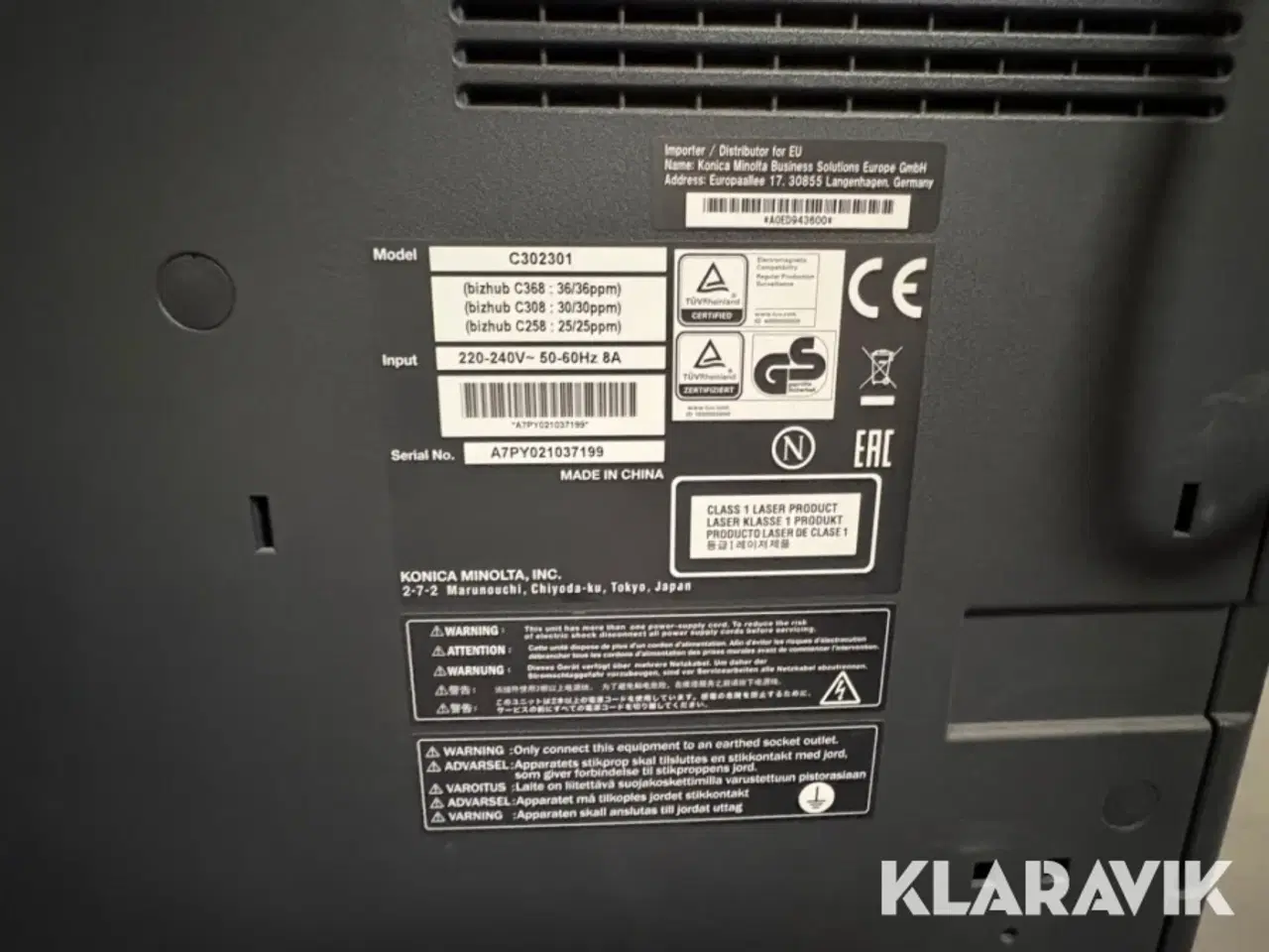 Billede 11 - Printer Konica Minolta Bizhub C308