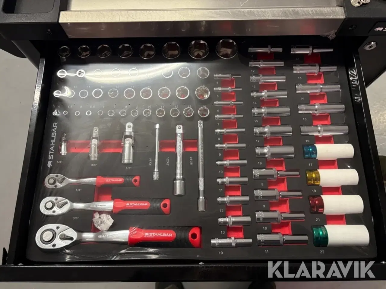 Billede 9 - Komplet værkstedsvogn Stahlbär