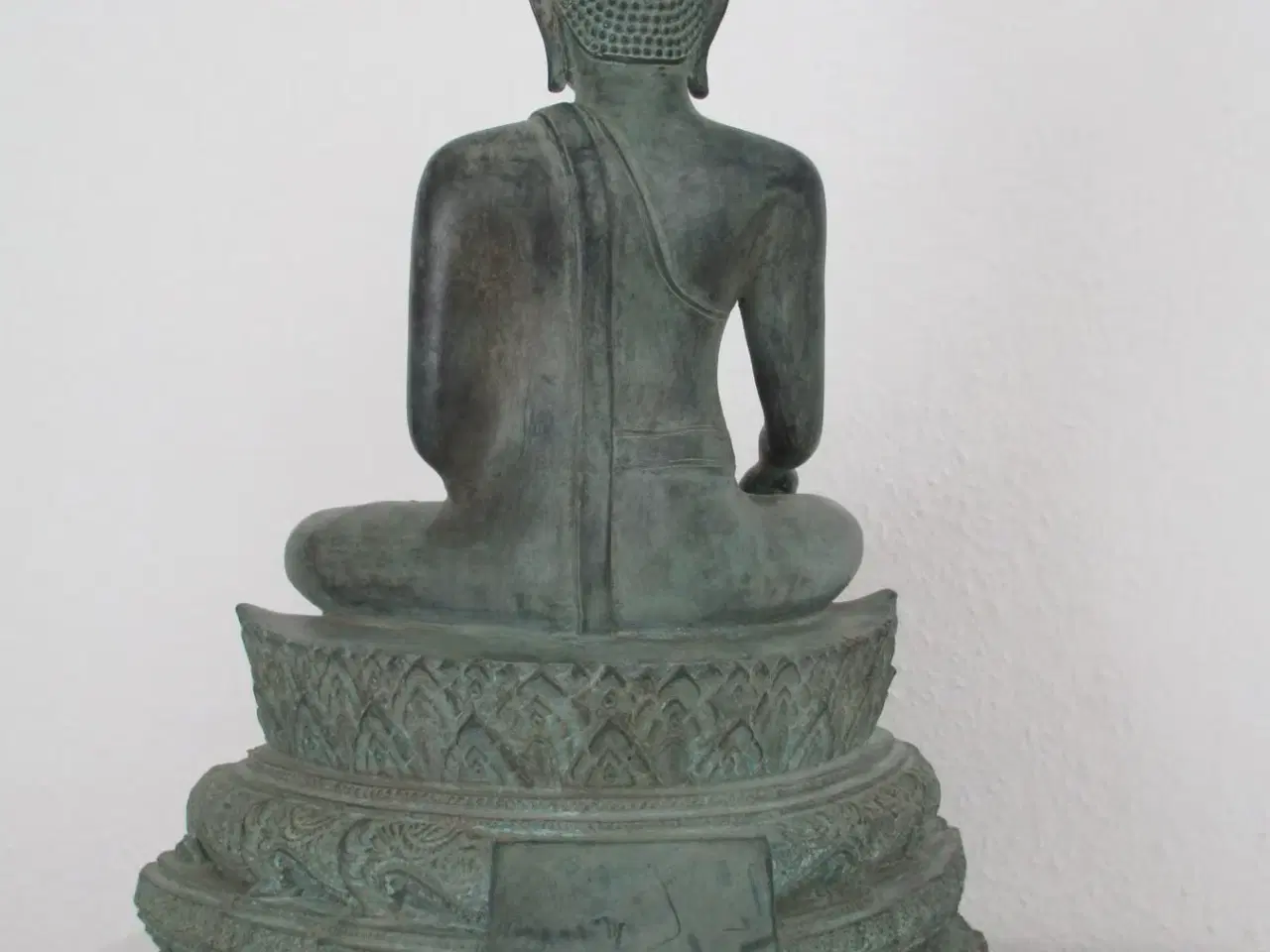 Billede 8 - Stor antik Buddha-statue - 44 cm - Thailand