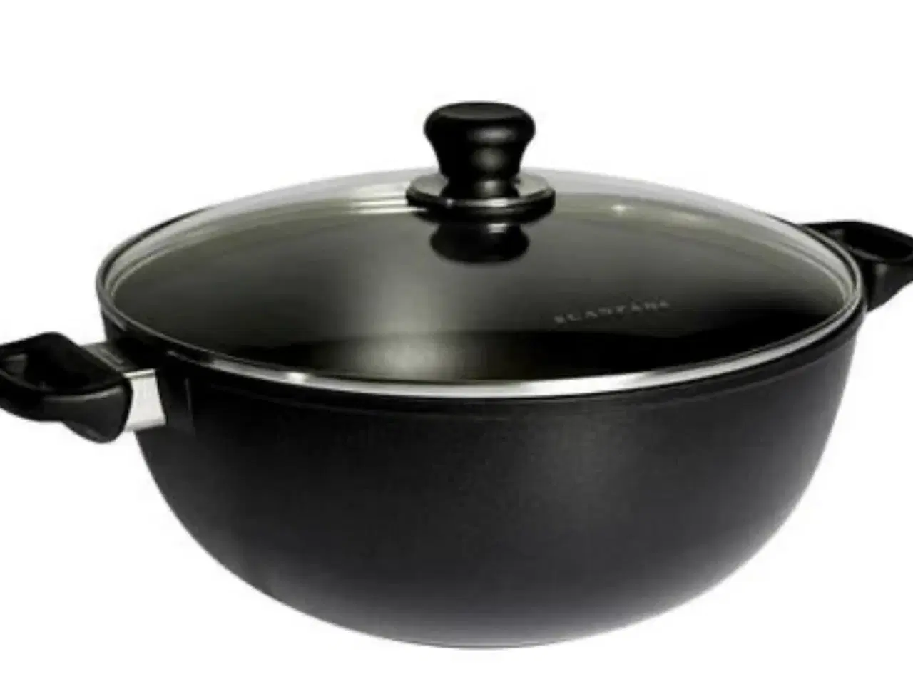 Billede 1 - Stegegryde alu/non-stick 7,5 ltr M/glaslåg Scanpan Induction+ (Udstillingsmodel)