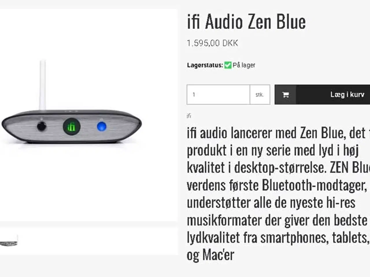 Billede 8 - ifi ZEN Blue Blutooth/DAC, Aalborg. 