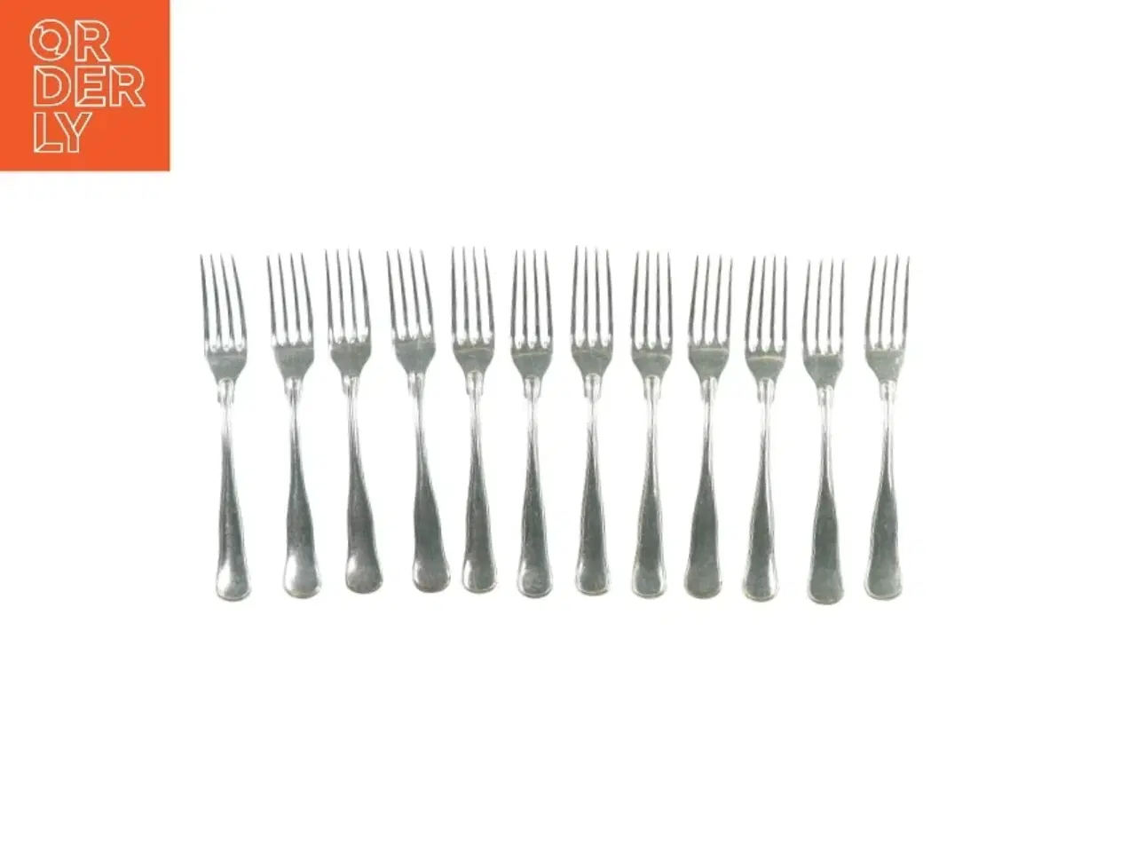 Billede 1 - Gafler (12 stk.) fra Ukendt (str. L:20cm)