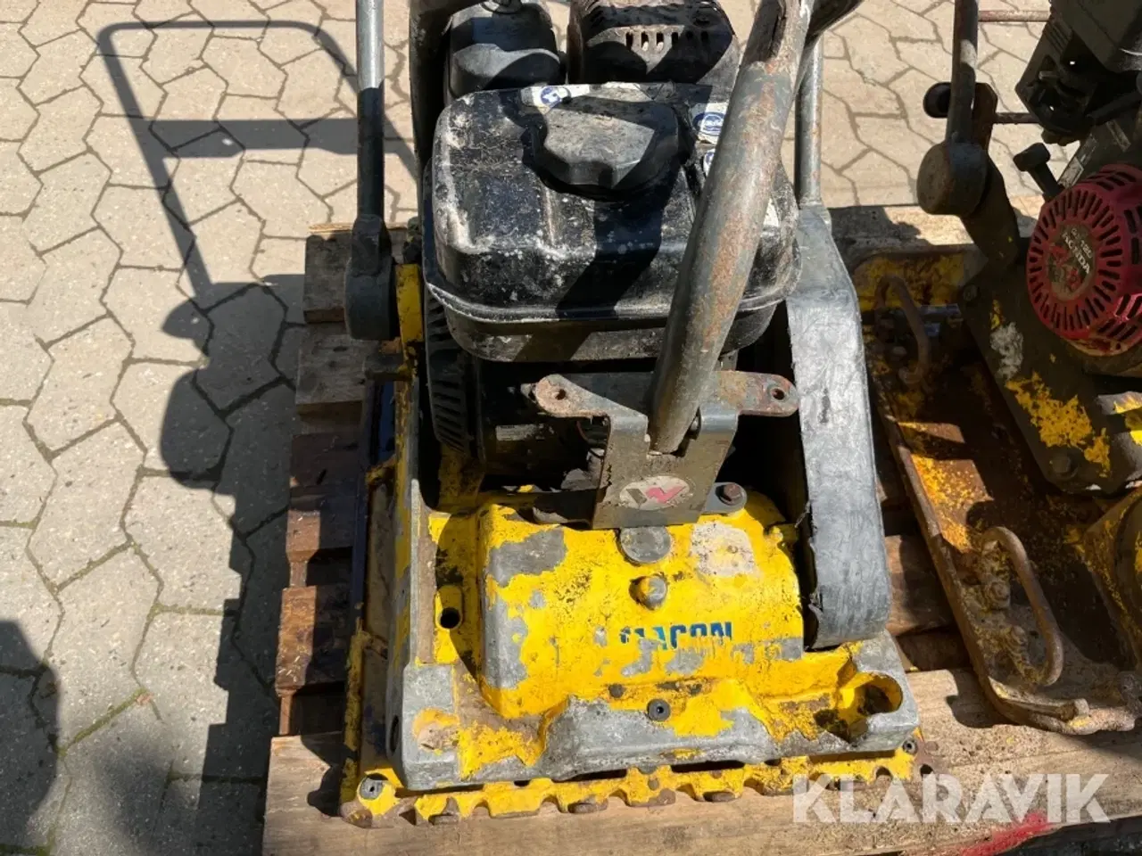 Billede 3 - Pladevibrator Wacker Neuson 80kg 2 styk