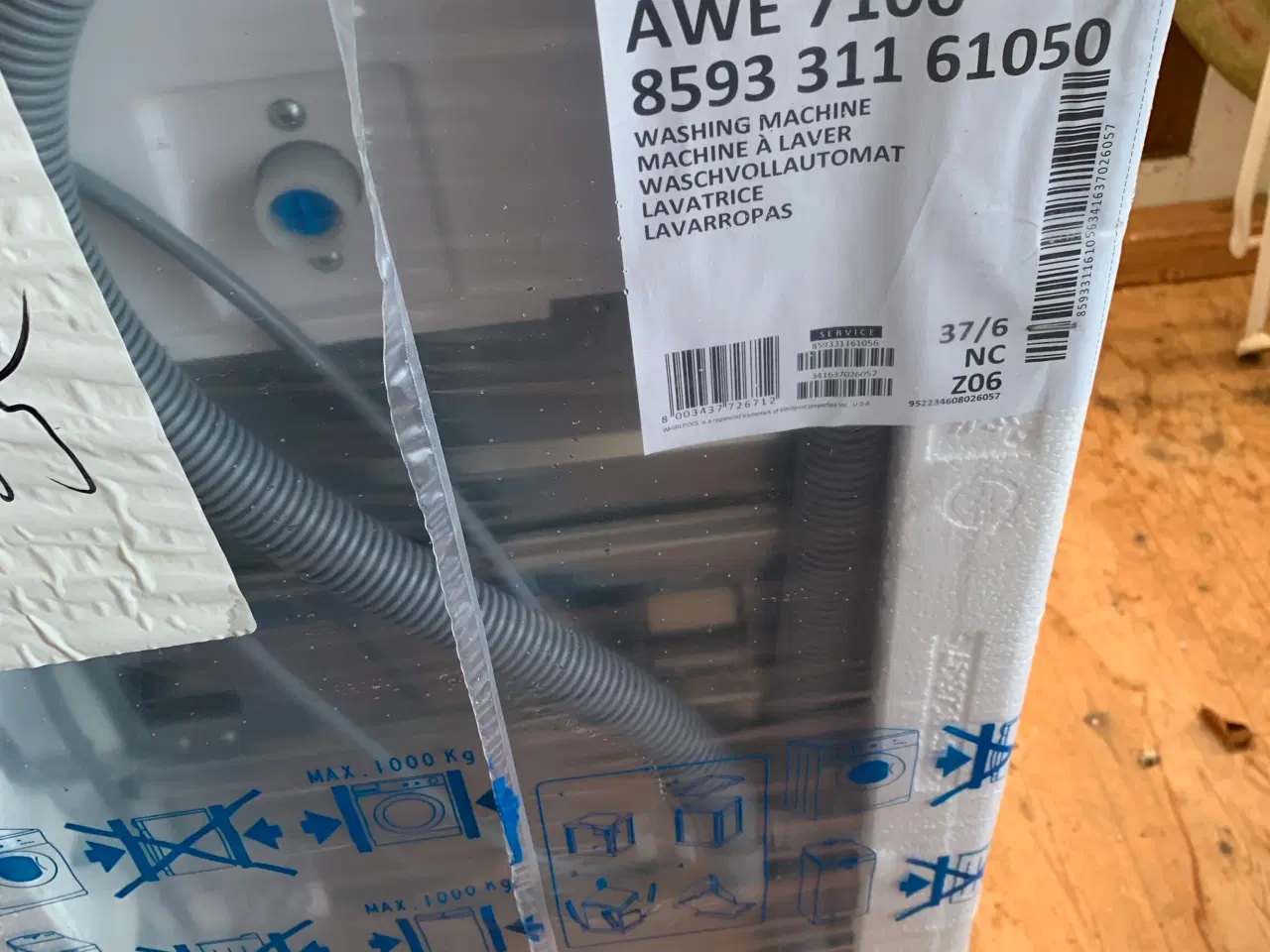 Billede 2 - Whirpool vaskemaskine, topbetjent