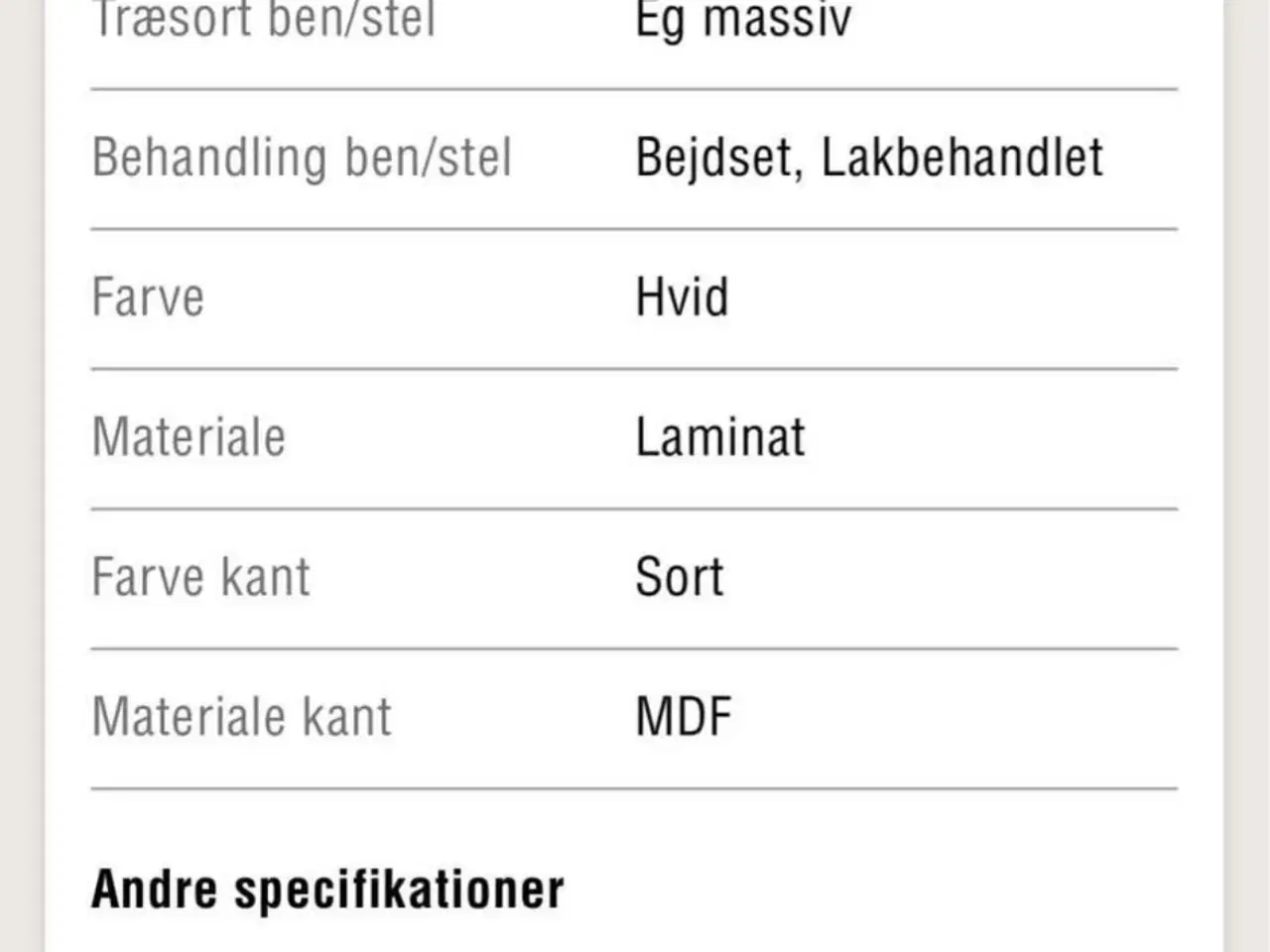 Billede 3 - Flair sofabord købt i Ilva