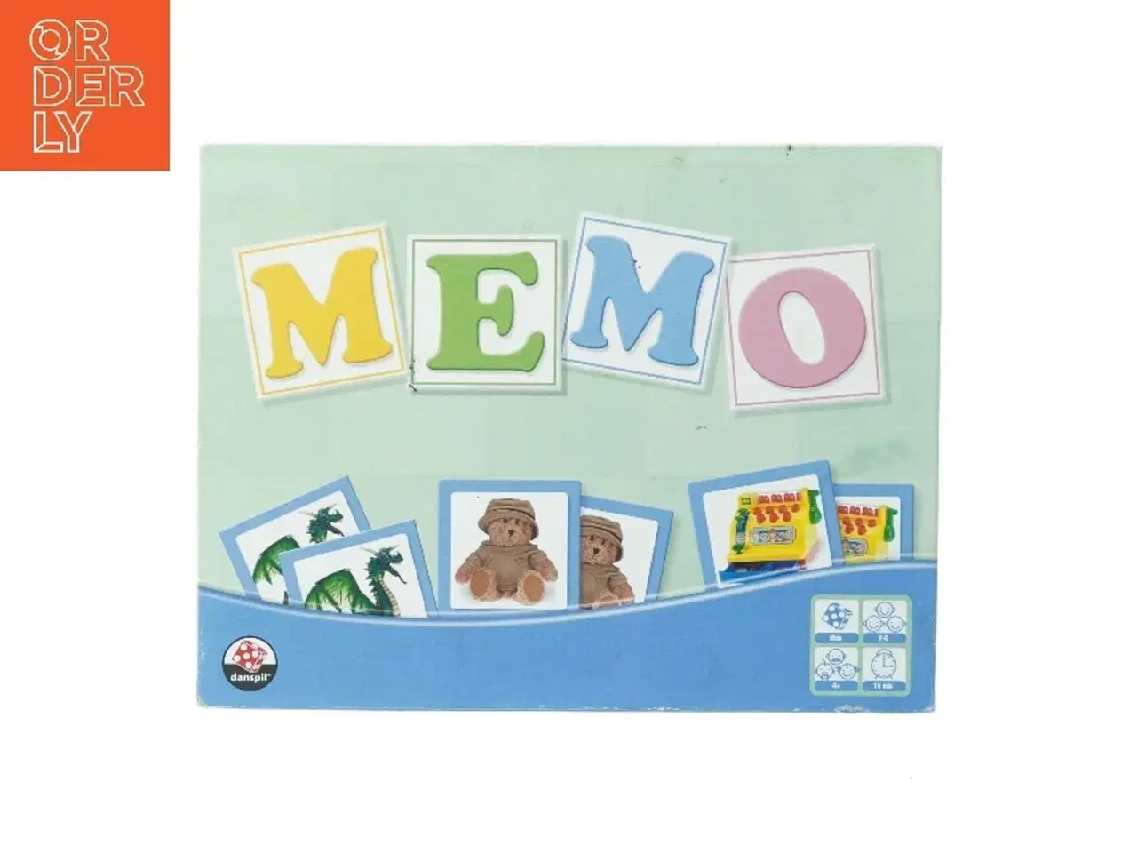 Billede 1 - Memo hukommelsesspil fra Danspil