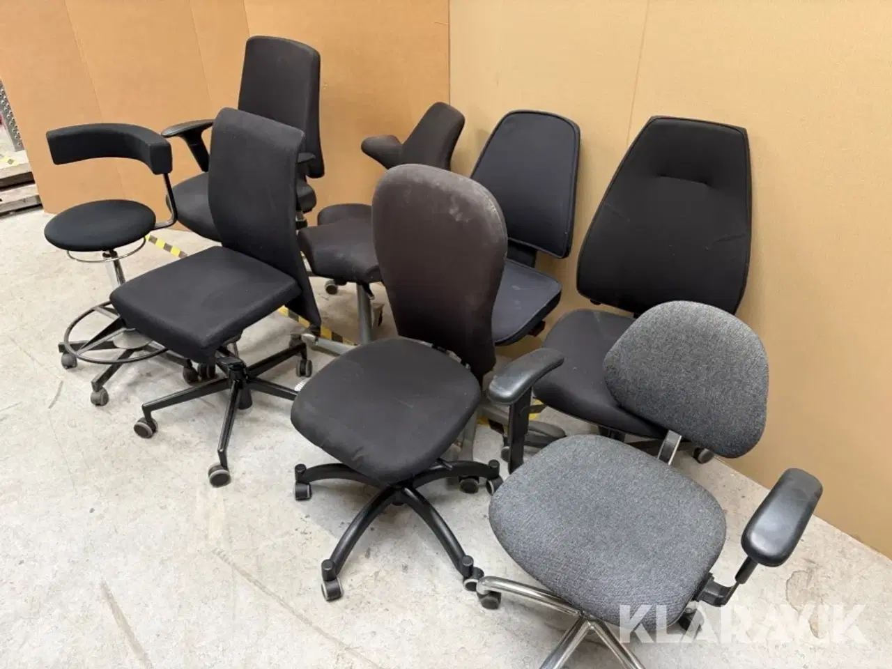 Billede 2 - Kontorstole blandet 8 styk
