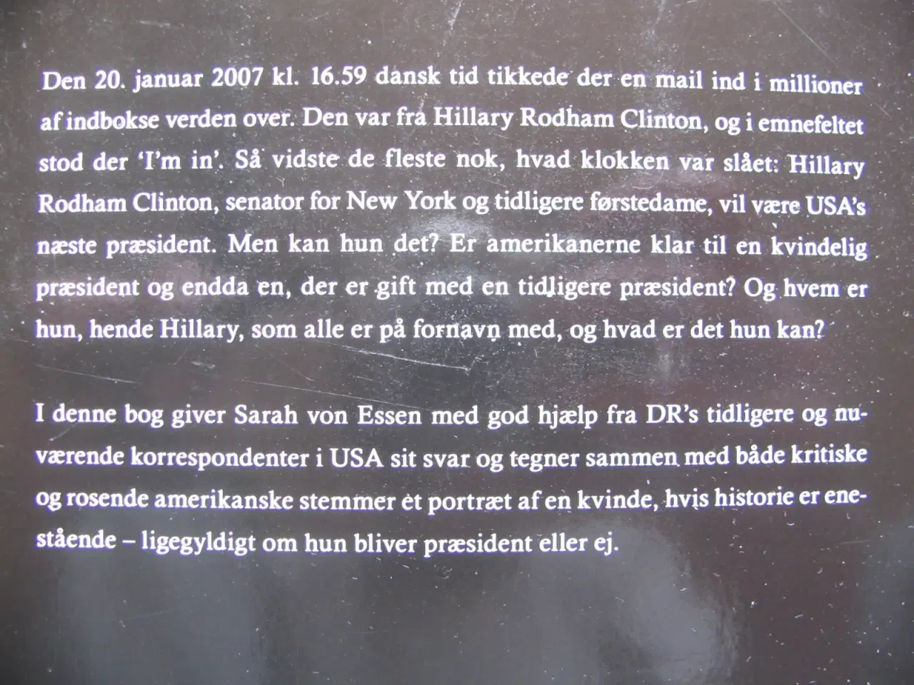 Billede 6 - Hillary Rodham Clinton - en politisk biografi