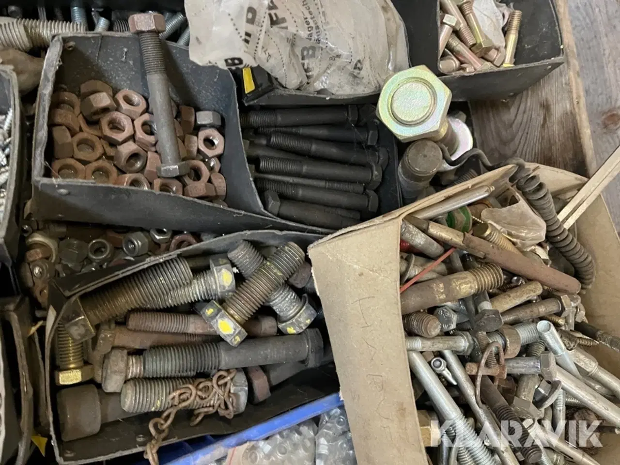 Billede 5 - Bolte, møtrikker, søm og øvrigt