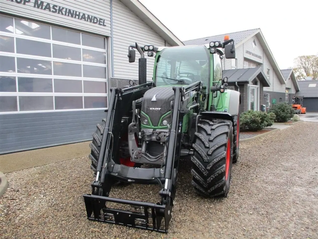 Billede 10 - Fendt 514 Vario med frontlæsser og frontlift