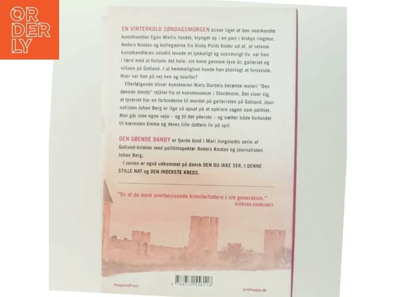 Billede 3 - Den døende dandy : kriminalroman af Mari Jungstedt (Bog)