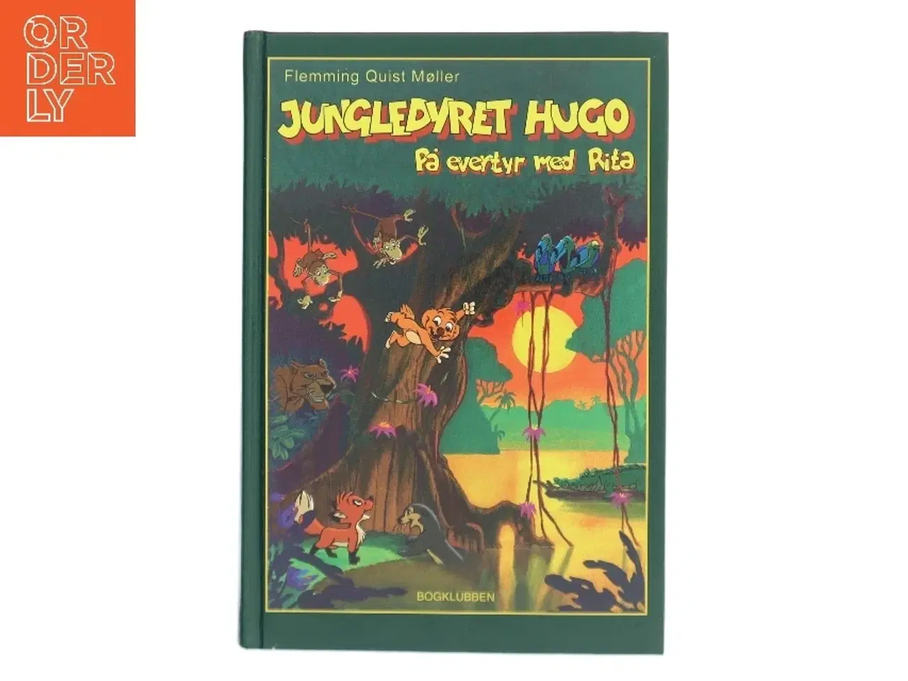 Billede 1 - Jungledyret Hugo - på eventyr med Rita af Flemming Quist Møller (Bog)