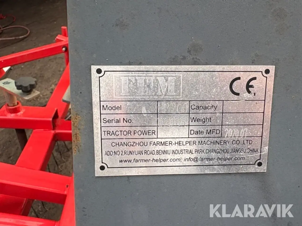 Billede 4 - Gårdrive FHM HM200