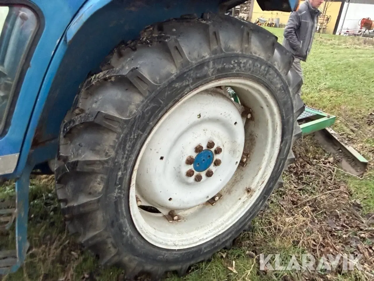 Billede 6 - Veterantraktor Ford 4100 med frontlift