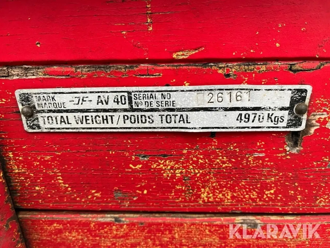 Billede 5 - Møgspreder JF AV40