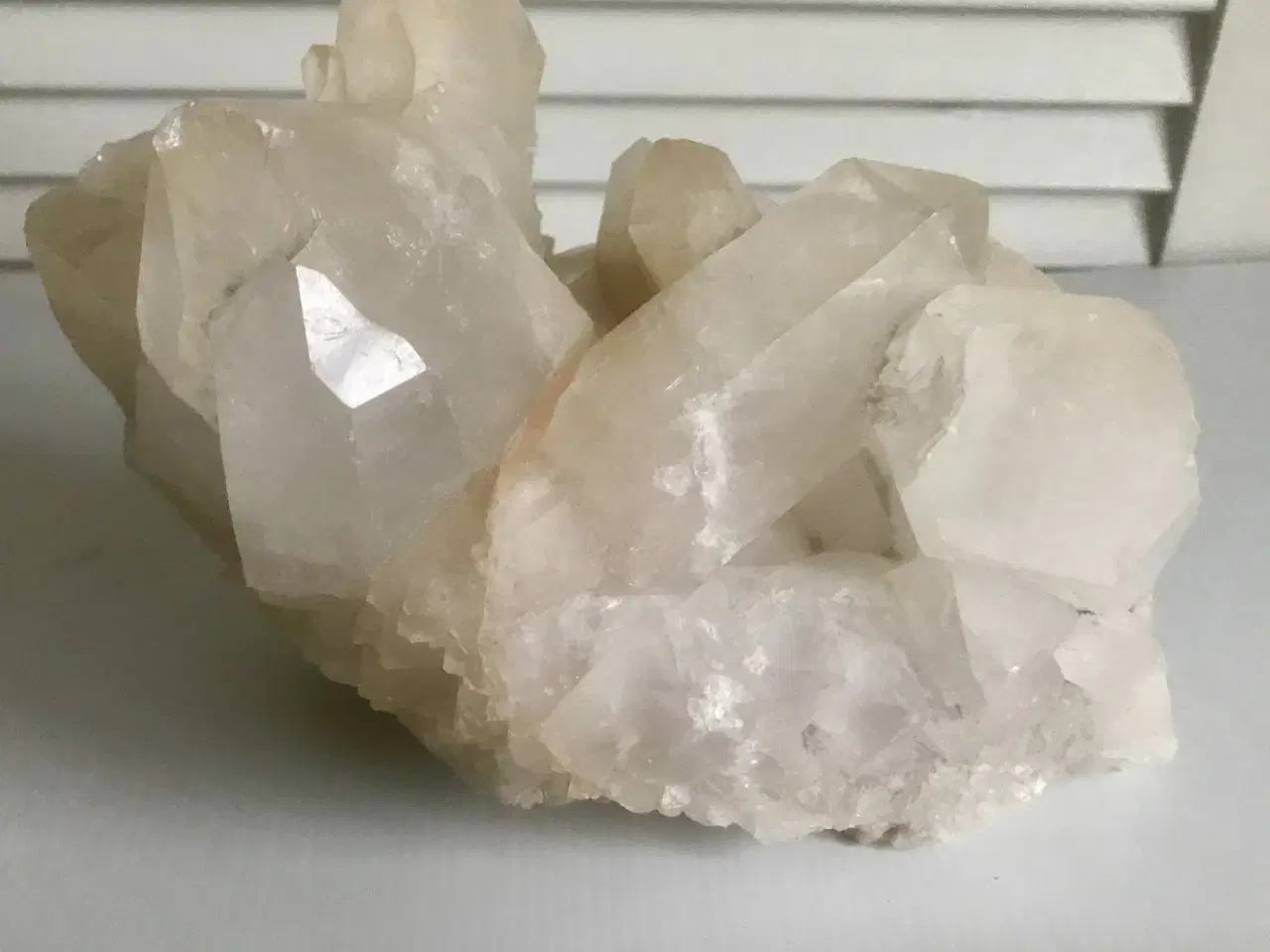 Billede 1 - Meget stor Månesten og Rosenkvarts (3,3kg)