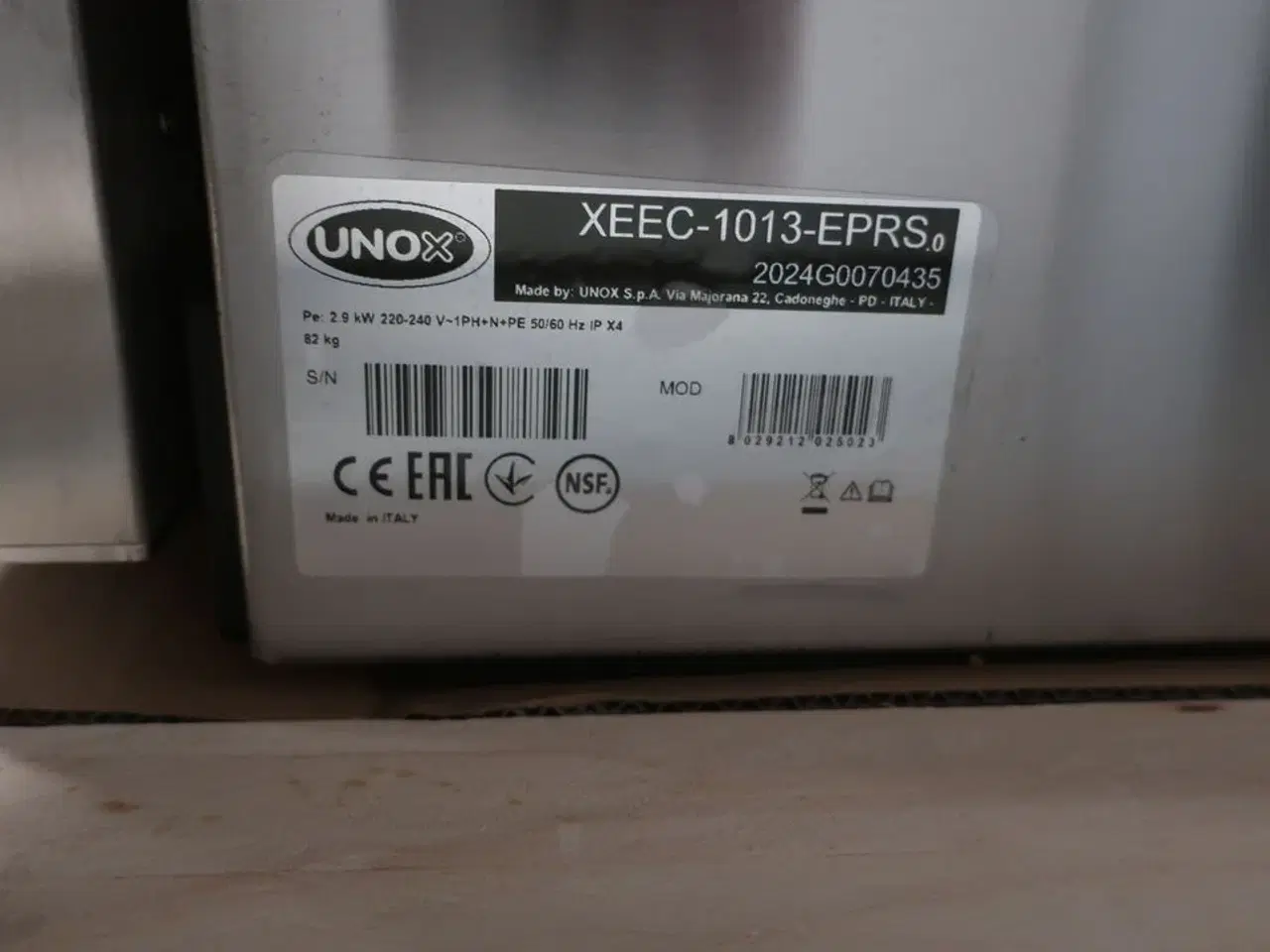 Billede 5 - Varmeskab UNOX XEEC-1013-EPRS "Hot Fridge"