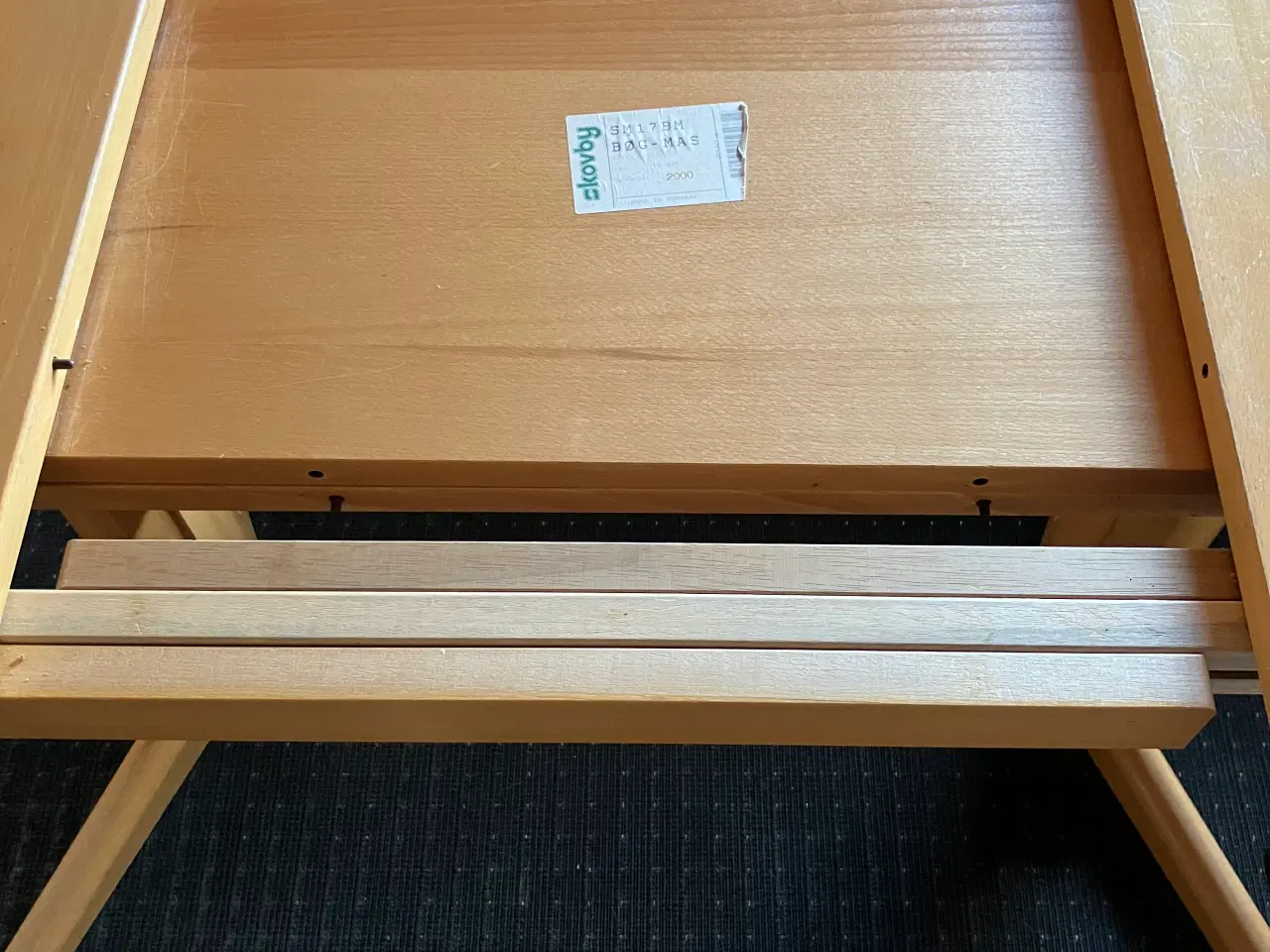 Billede 1 - Skovby spisebord model SM75 i lakeret bøg