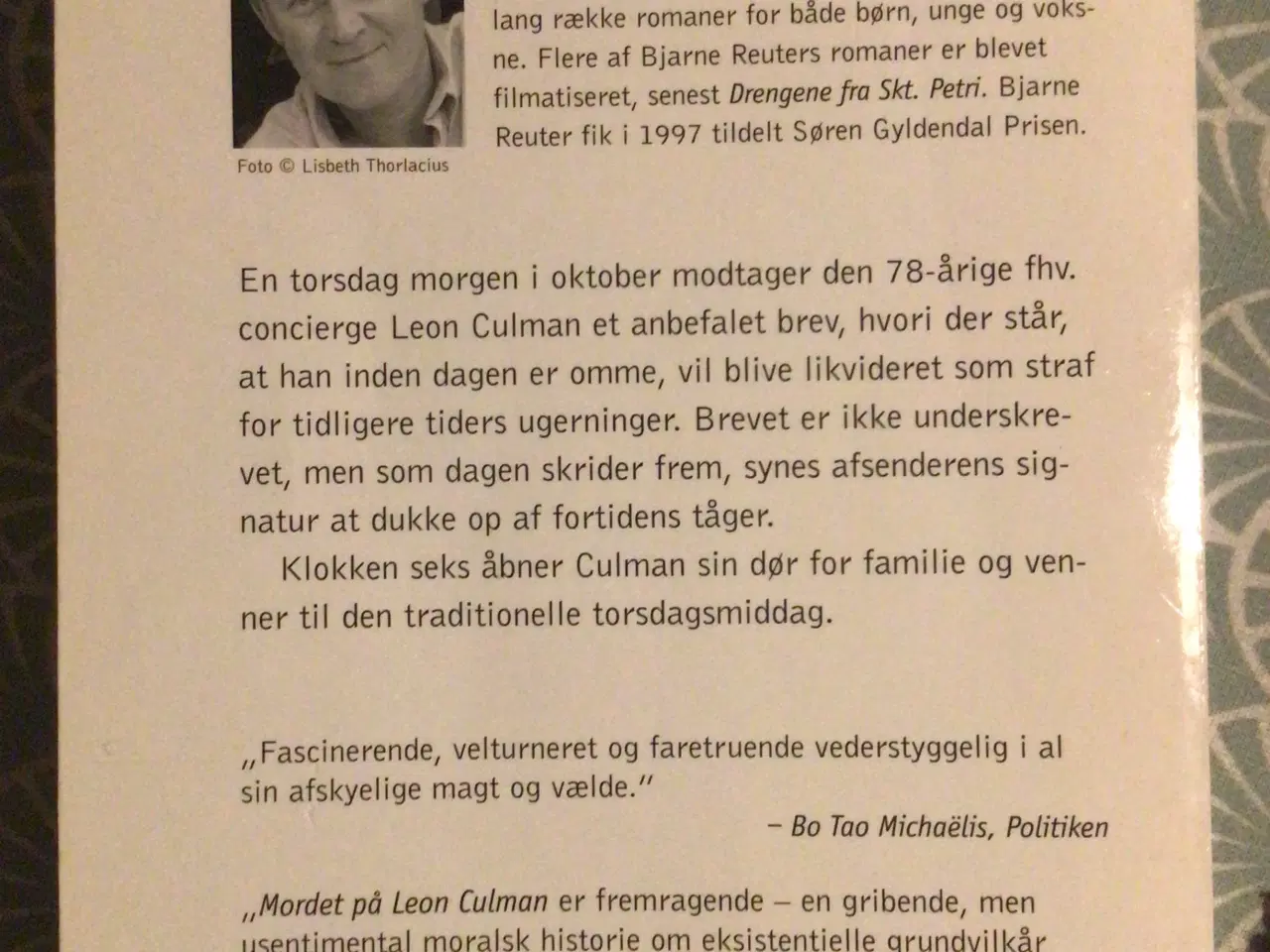 Billede 2 - Bjarne Reuter : Mordet på Leon Culman