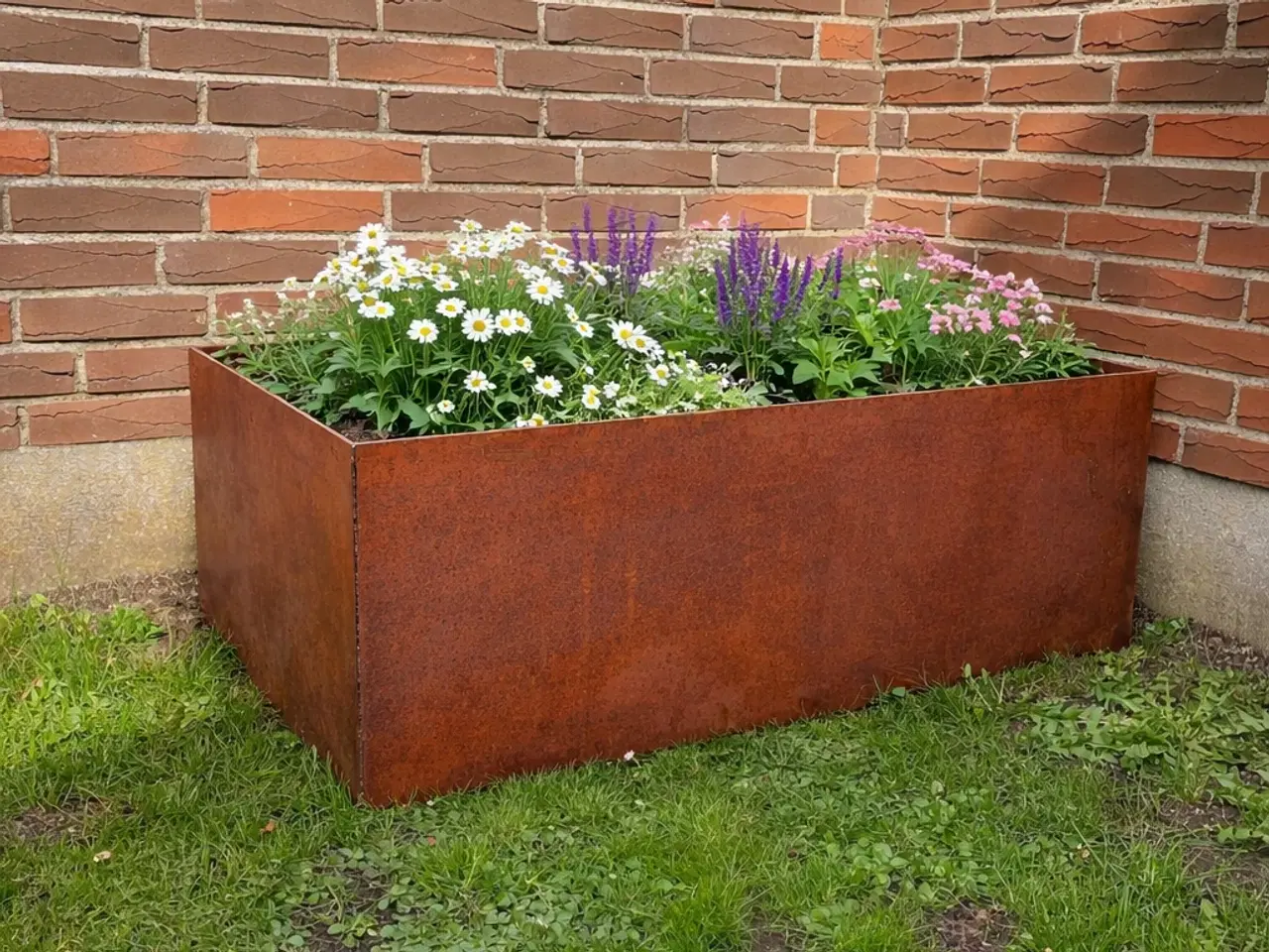 Billede 1 - Corten højbede / plantekasser – 3 mm stål – flere 