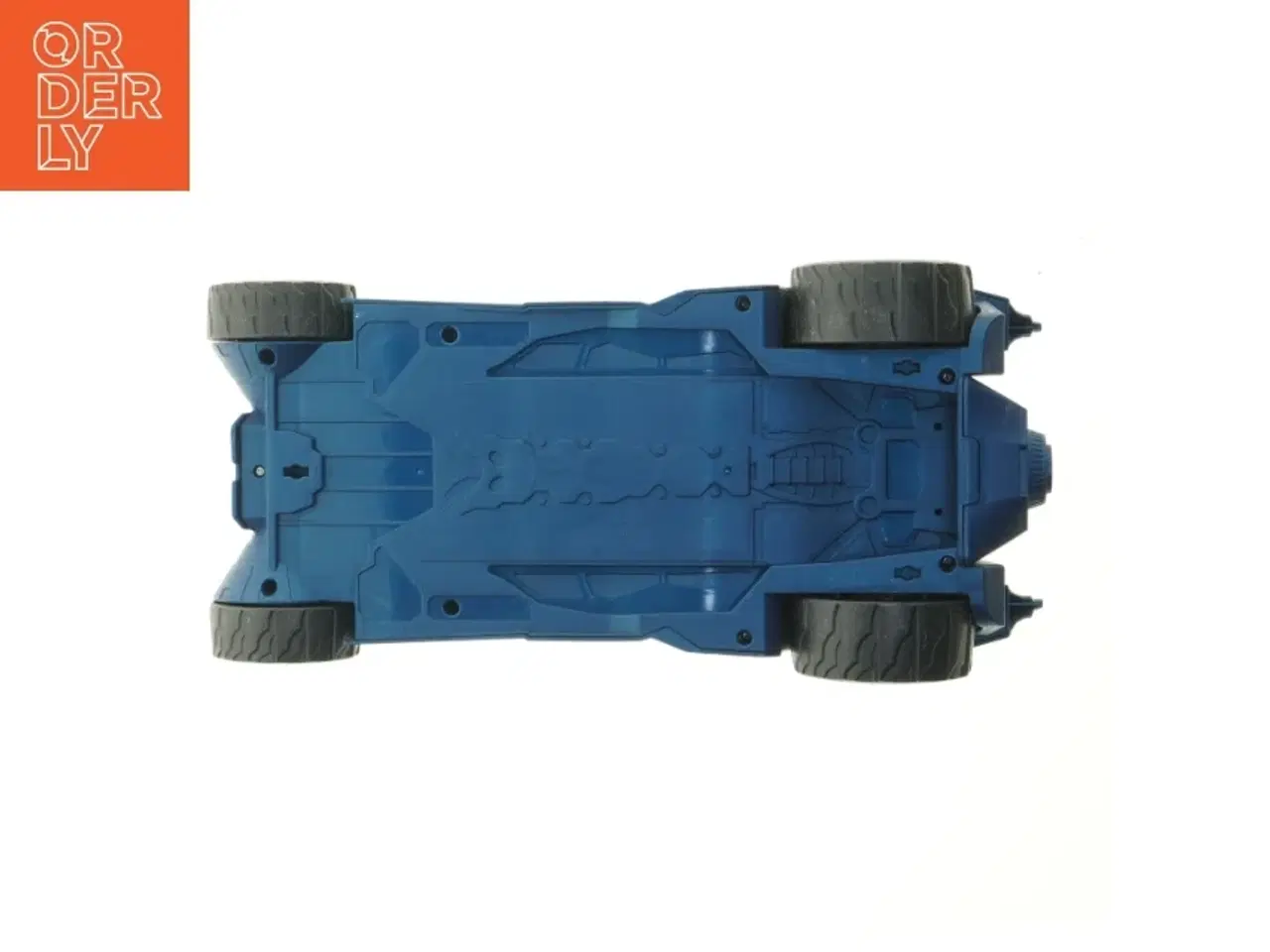 Billede 5 - Blå legetøjsbil, Batmobil (str. 39,5 cm)