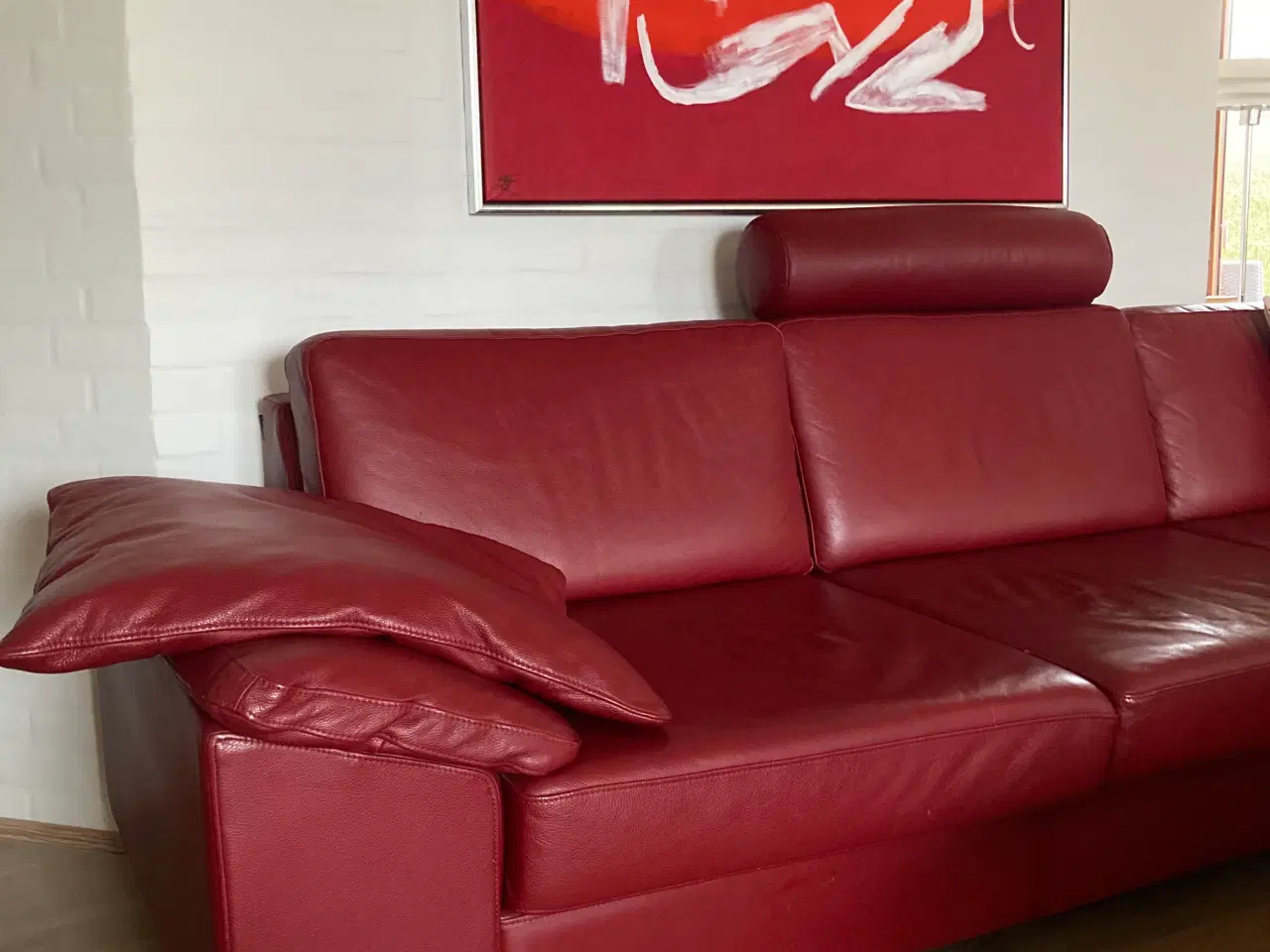 Billede 3 - Function sofa / lædersofa