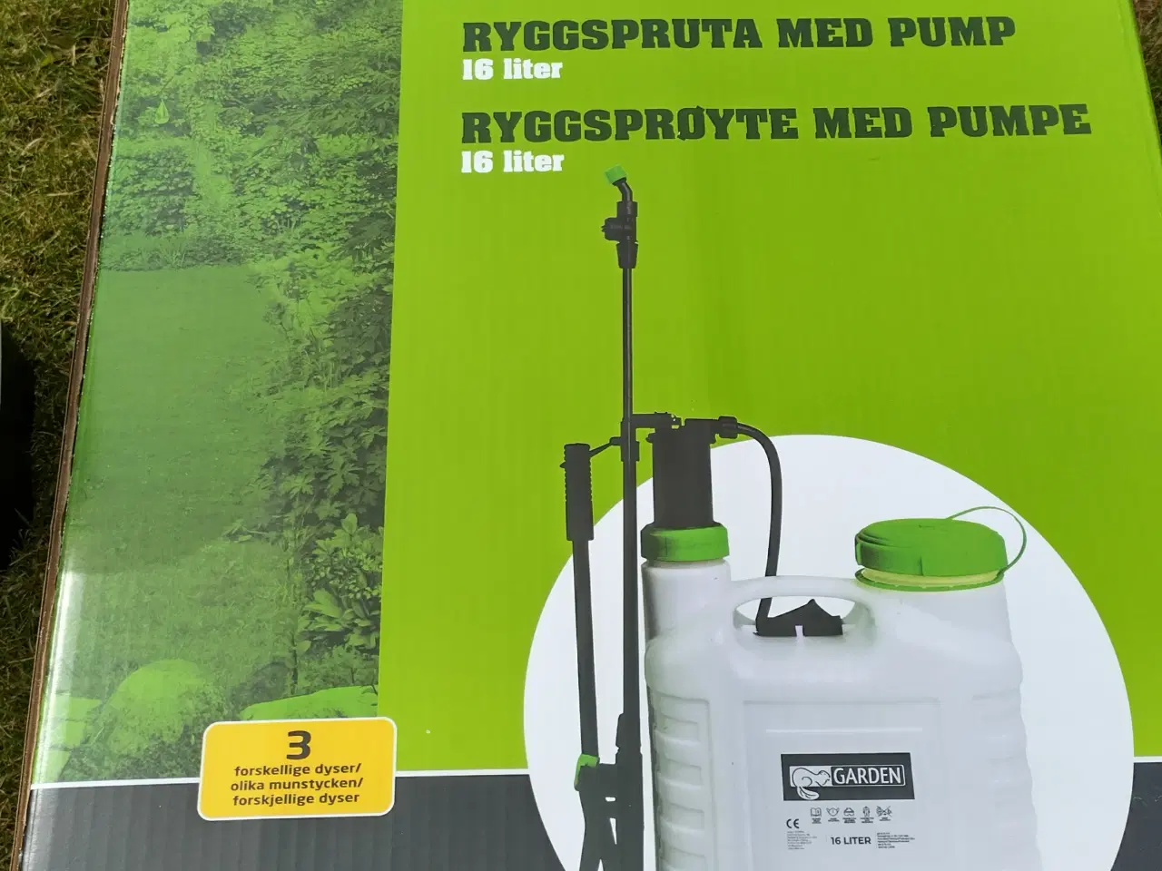 Billede 4 - Rygsprøjte 16 liter - Garden