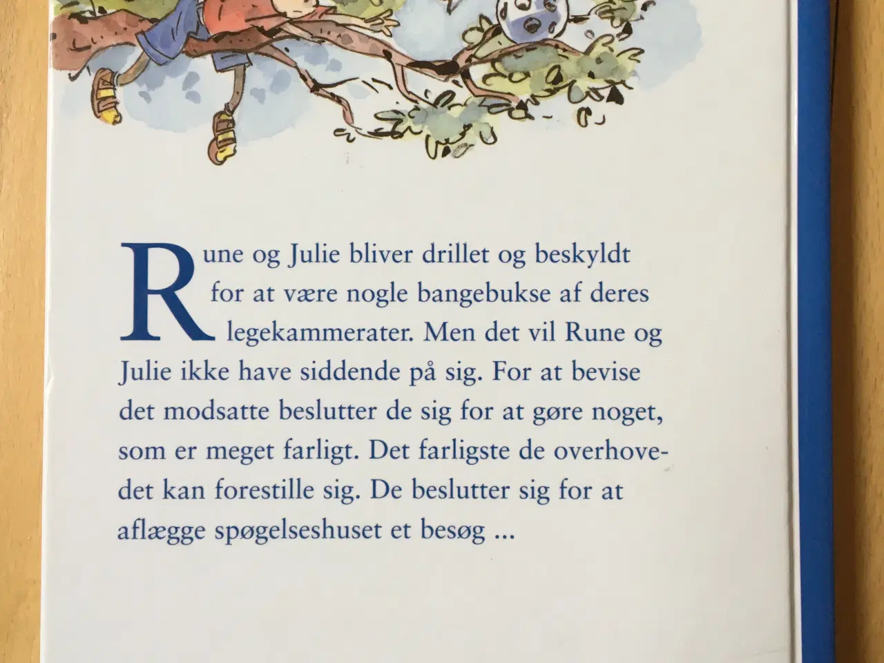 Billede 2 - Børnebog ”Rune & Julie og spøgelset i Simons hus”