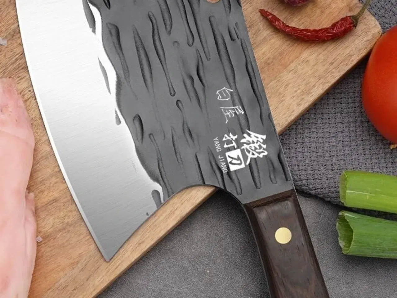 Billede 4 - Japansk kødkniv – bensplitter i 4Cr13 rustfrit stål