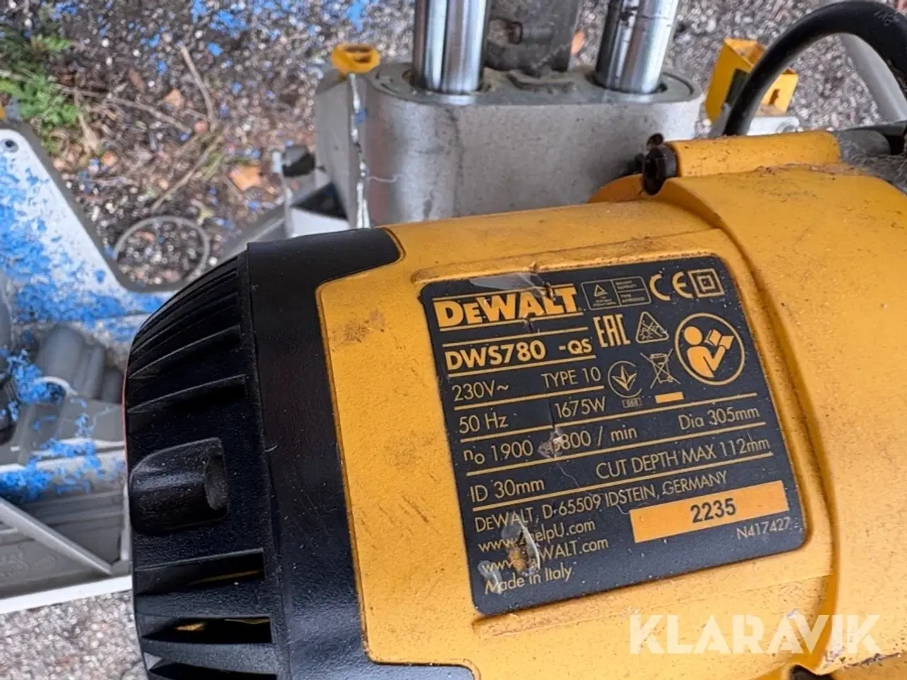 Billede 5 - Rundsav Dewalt Dws780 -qs