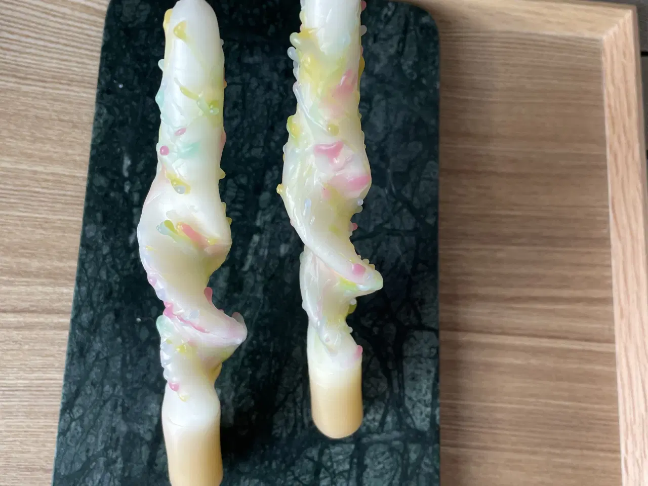 Billede 5 - Kastanielys hånddyppede stearinlys 