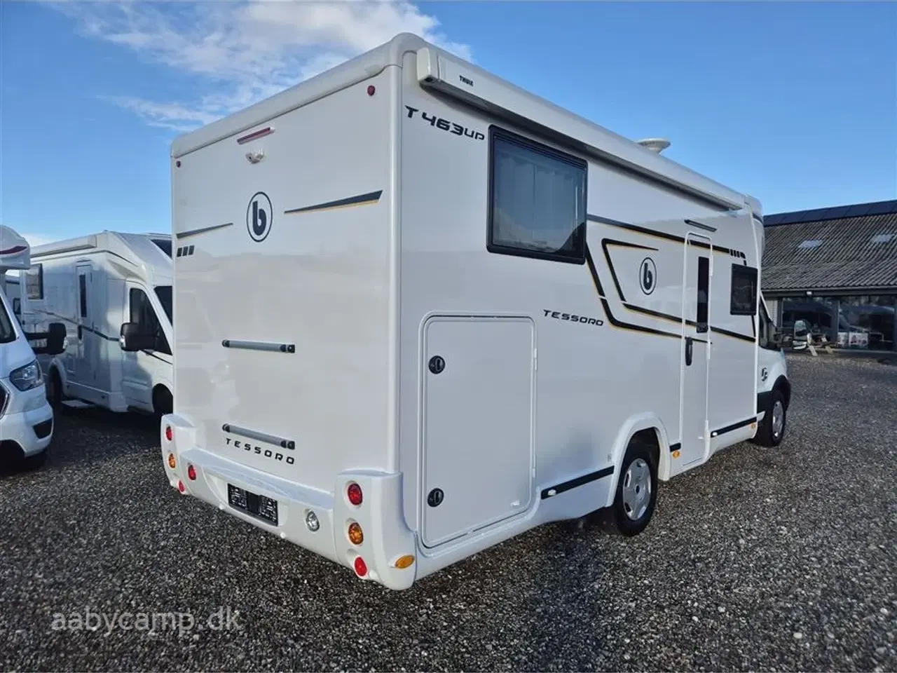 Billede 2 - 2026 - Benimar Tessoro 463 UP   Automatgear. Dieselfyr. 12V kompressor køl.  200W solcelle. Markise. Tv. 5 selepladser. Batteri. Helårsdæk. p-sensor for og bag. Bakkamera.