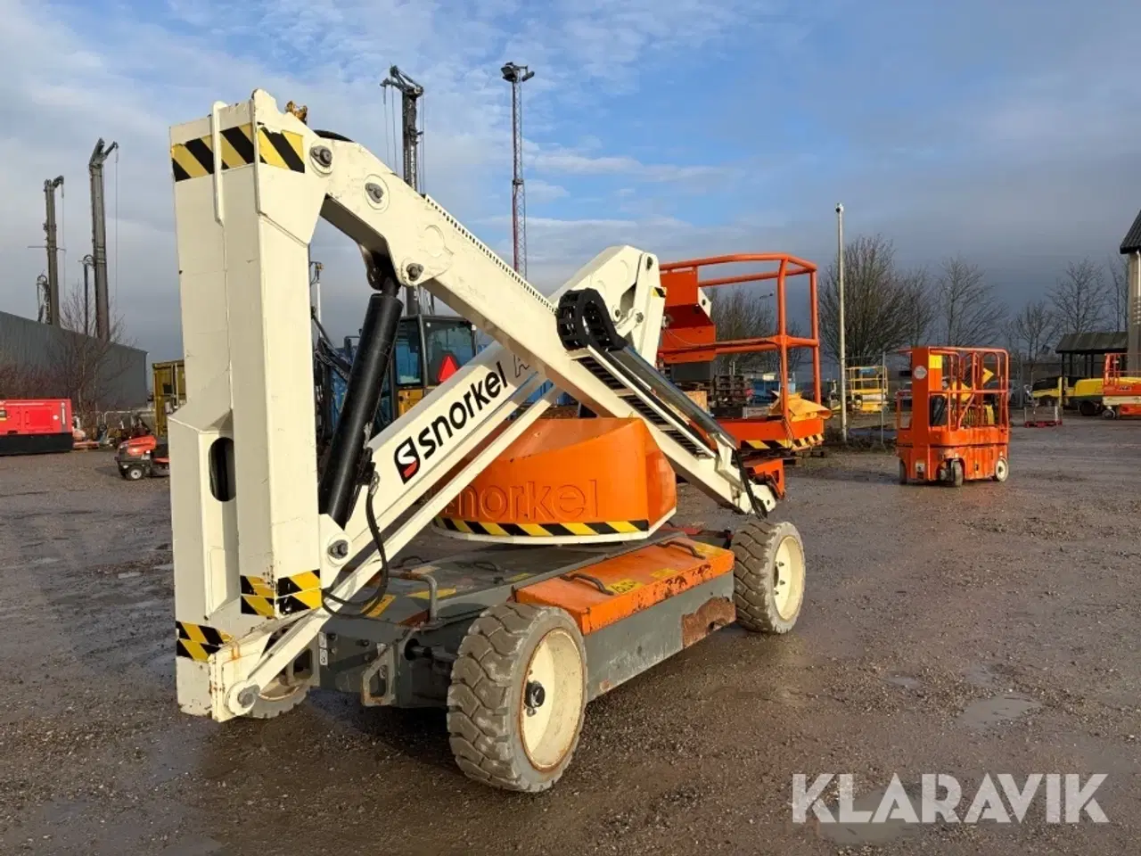 Billede 3 - Knækarms bomlift Snorkel A38E